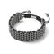 Liens Panda | Bracelet Kismet de luxe | Noir x Argent